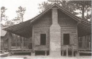 Heat source moved to outside opposed to similar structures in New England.