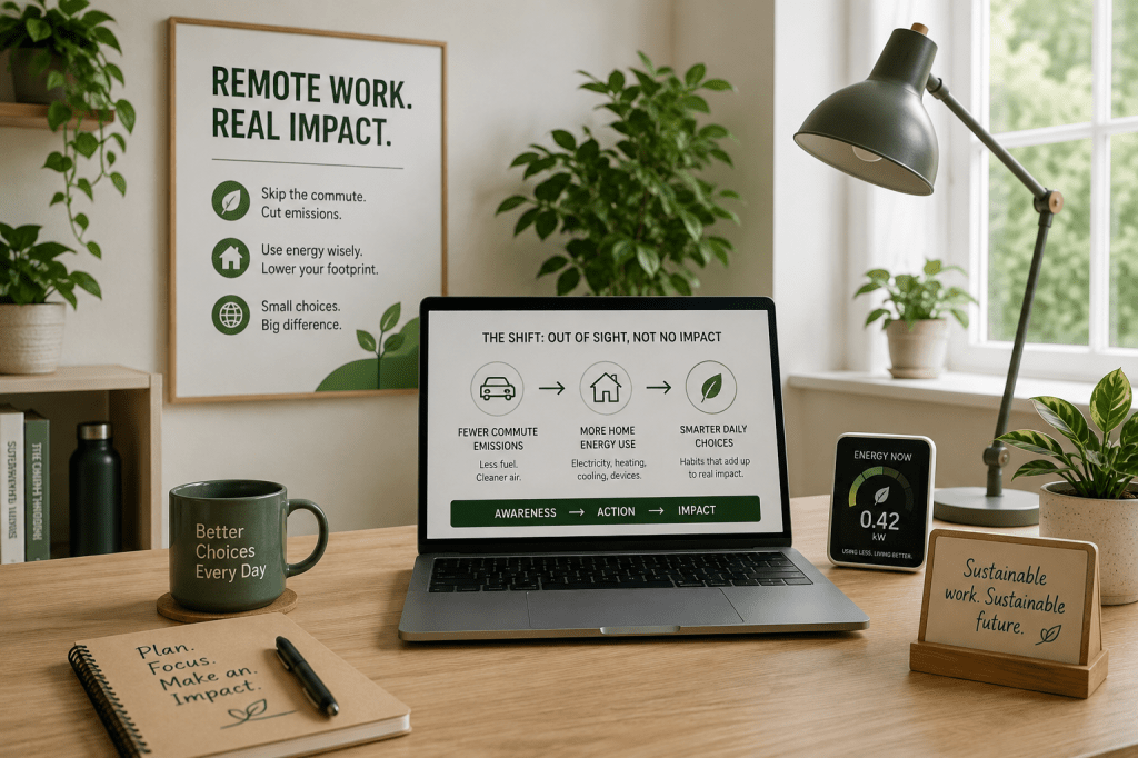 Discover Practical Ways Remote Work Transforms Your Environmental Impact